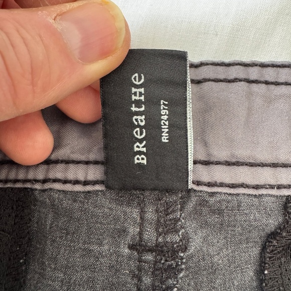 Prana‎ Men's HEMP Blend Lightweight Walking Shorts Casual Gray Size 34 Festival - Picture 8 of 15